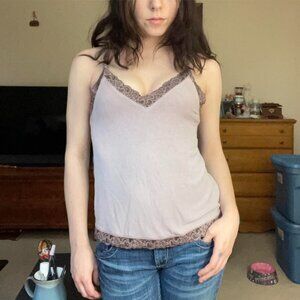 American Eagle Women's Purple Vest